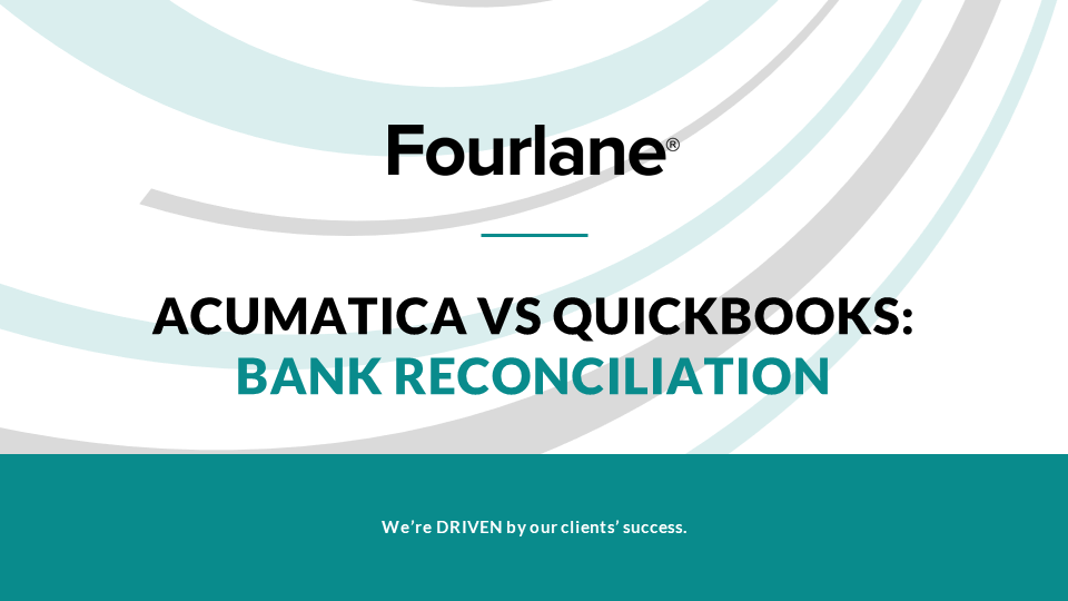 Bank Reconciliation In Acumatica vs QuickBooks Webinar