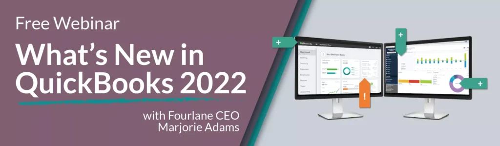 quickbooks webinar 2022 at Fourlane