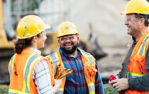 Construction workers